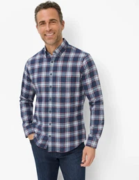 Herren Hemd Style DANIEL, Rot, Gr. XL