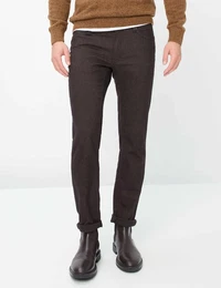 Herren Five-Pocket-Hose Style CHUCK, Braun, Gr. 38/34