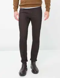Herren Five-Pocket-Hose Style CHUCK, Braun, Gr. 42/30