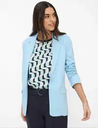 Damen Blazer Style BELLA, Hellblau, Gr. 38