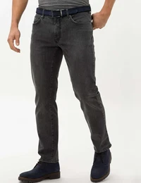 Herren Five-Pocket-Hose Style CADIZ, Grau, Gr. 46/30