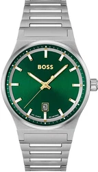 BOSS Uhr CANDOR (1514079) grün/silber (1514079)