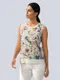 Pleten top Alba Moda prodn bl, rov, zelen, modr