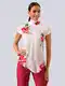 Halenka Alba Moda bl, erven, modr
