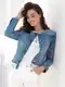 Dnov bunda AMY VERMONT blue bleached