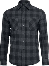 Checked Flanell Langarmhemd