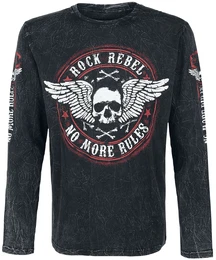 Rock And Roll Langarmshirt