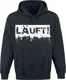 Läuft!  Kapuzenpullover