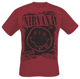 Nirvana Band Poster T-Shirt