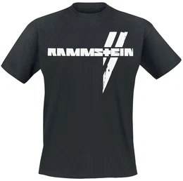 Rammstein Weiße Balken T-Shirt