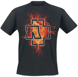 Rammstein Lava Logo T-Shirt