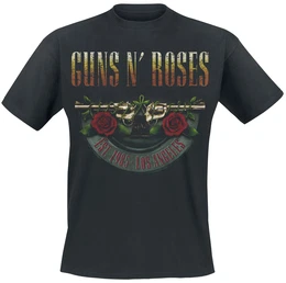Guns N'''' Roses Logo and Bullet T-Shirt