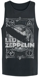 Vintage Print Tank-Top