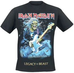 Iron Maiden Eddie On Bass T-Shirt