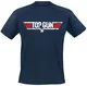 Top Gun Distressed Logo T-Shirt