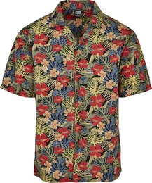Aloah Pattern Kurzarmhemd