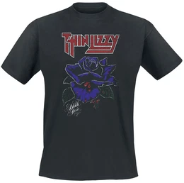 Thin Lizzy Black Rose T-Shirt