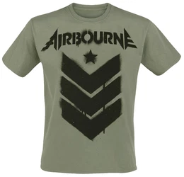 Airbourne Stencil Stripes T-Shirt