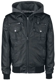 Aaron Kunstlederjacke