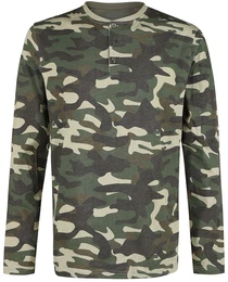 camouflage Langarmshirt