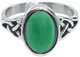 etNox Grüner Kristall Ring