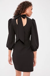 enska obleka Tie Detailed