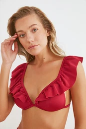 Bikini zgornji del Frill detailed