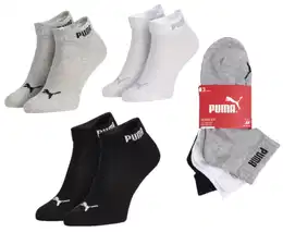 Unisex's 3Pack Socks 887498 White/Black/Grey