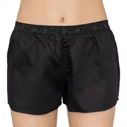 Women's boxer shorts black