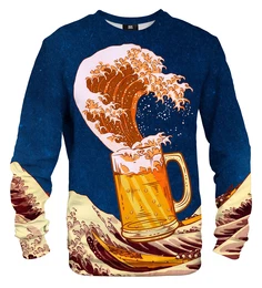 Unisex's Sweater S-PC1380 Navy Blue