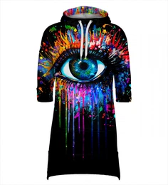 enska obleka BLACK FULLPRINT