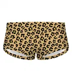 Rjava bikini kratke hlače za dame image