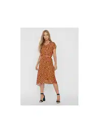 Mustard floral blouse Vilde - Women