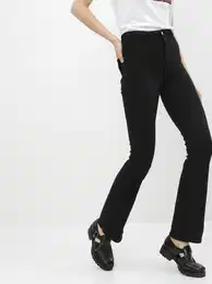 Black flared fit jeans Jade - Women