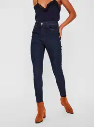 Dark blue skinny fit jeans VERO MODA Sophia - Women