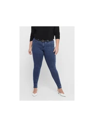 Blue Push Up Skinny Fit Jeans CARMAKOMA Thunder - Women