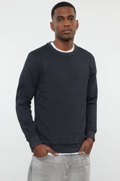 Herren Pullover Collar
