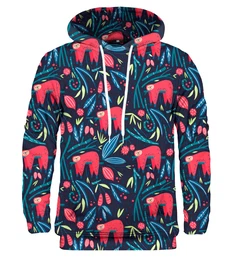 Unisex's Hoodie Kangaroo H-K1824