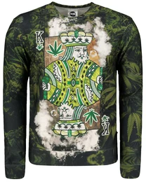 Pulover Dark King of Ganja