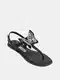 Black Women's Sandals Grendha