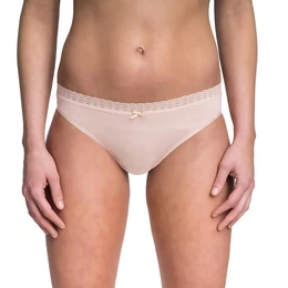 Tlov dmsk kalhotky s krajkovm detailem FANCY COTTON MINISLIP