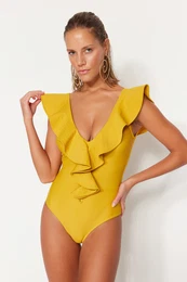 enske enodelne kopalke Frill detailed