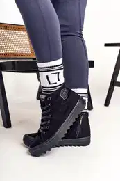 Women's High Sneakers On A Chunky Sole BIG STAR