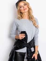 Dmsk triko s dlouhm rukvem Fashionhunters Basic