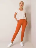 Oranžna Skinny Hlače za dame image