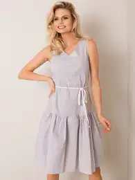 enska obleka Fashionhunters Linen