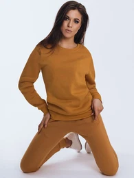 Dmsk mikina FITT camel AY0505