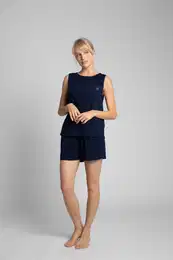 Woman's Top LA015 Navy Blue
