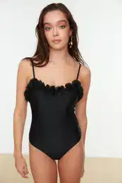 enske enodelne kopalke Floral