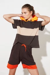 Brown Sports Shorts